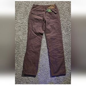 Billionaire Boys Club Jeans NWOT Vintage Smart Cut Mens 30x30 Brown Preppy